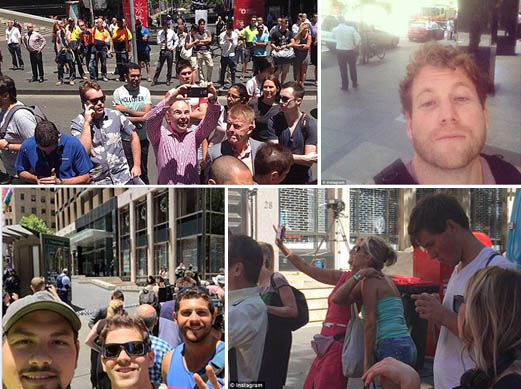 Selfie `Memalukan` di Tengah Teror Mencekam di di Sydney